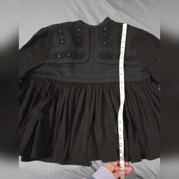 Ulla Johnson Indian Inspired Sunita Jacket with Pleats and Embroidery. Size  med - Picture 6 of 12